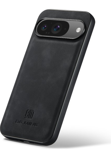 Google Pixel 9 Pro/pixel 9 Kılıfı Pu Deri Kaplamalı Pc+Tpu Hibrit Telefon Kabuğu (Yurt Dışından)