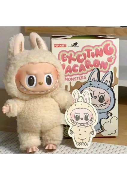 Yeni Yüksek Kaliteli Çoğaltma Şanslı Çantasu Labubu Canavarlar Heyecan Verici Macarons Serisi Oyuncaklar Sevimli Aksiyon Anime Figür Bebek Hediyeleri Renk: Douru Duoduo (Yurt Dışından)