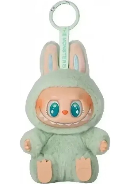 Labubu 2 Sit-Down Party Serisi Anime Figür Vinil Yüz Bebek Figür Model Çantası Anahtarlık Sürpriz Hediye Toycolor: Brown (Yurt Dışından)