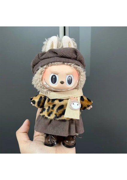17 cm Için Yeni Labubu Kıy Aksesuarları Labubu V1 V2 Peluş Doll's Giyim Aksesuarları Renk: A1-407/BOYUT: Bebek Yok (Yurt Dışından)