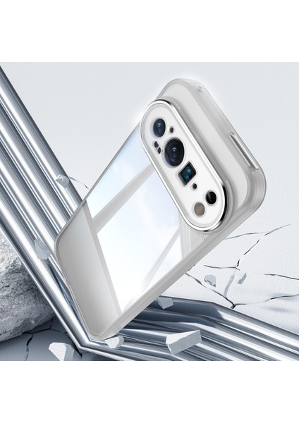 Google Pixel 9 Pro Kılıfı Lens Film Köşeleri Hava Yastığı Düşmeye Karşı Tpu + Akrilik Telefon Kılıfı (Yurt Dışından)