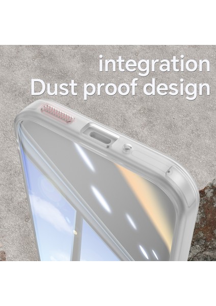 Google Pixel 9 Pro Kılıfı Lens Film Köşeleri Hava Yastığı Düşmeye Karşı Tpu + Akrilik Telefon Kılıfı (Yurt Dışından)