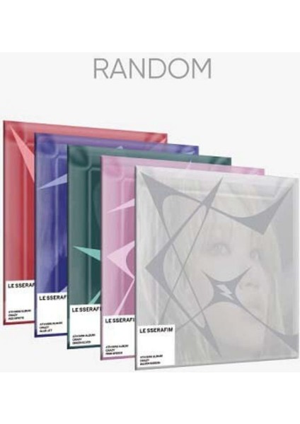 Le Sserafım 4th Mini Album – Crazy (Compact Ver.) (Random)