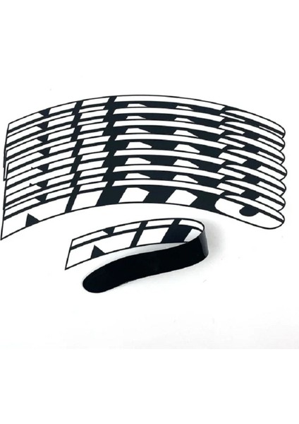 Lastik Yazısı / Araba Lastik Yazısı / Tire Text Nitto 8 Li Set + Yapıştırıcı+Zımpara