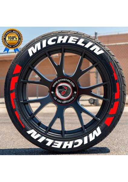 Lastik Yazısı Motosiklet ve Otomobil Şerit 2.5 cm Proseries