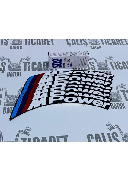 Lastik Yazısı Set (Mpower)