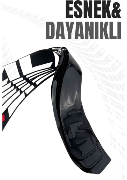Hankook Yazılı Beyaz Şeritli Motosiklet ve Otomobil Lastik Yazısı Sticker Yapıştırma