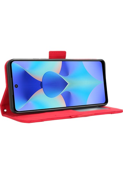 Tecno Spark 10 Pro Deri Kapak Çevirin Çoklu Kart Yuvaları Telefon Kılıfı (Yurt Dışından)