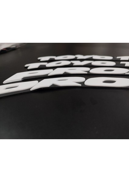 Toyotires Proxes 4 Adet Lastik Yazısı Motosiklet Otomobil Toyotires Proxes Lastik Yazısı Yapıştırıcı
