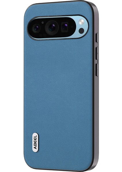 Google Pixel 9/pixel 9 Pro Telefon Kılıfı Dokulu Deri Kaplamalı Pc+Tpu Arka Kapak (Yurt Dışından)