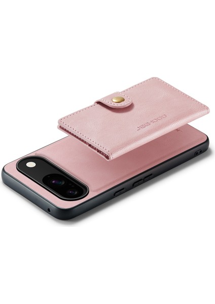 Google Pixel 9/pixel 9 Pro Kılıf Retro Deri + Tpu Telefon Kılıfı Çıkarılabilir Manyetik Kart Tutucu (Yurt Dışından) fırsatları
