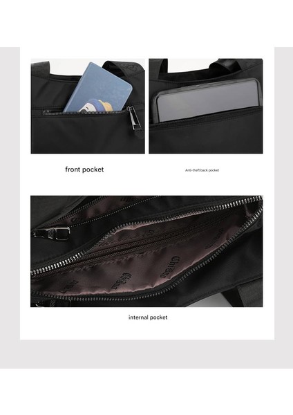 Omuz Çantası Crossbody Çanta Vintage Tote Çanta Iş Çantası (Yurt Dışından)