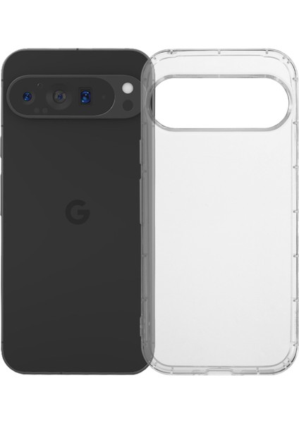 Google Pixel 9/ Pixel 9 Pro Tpu Kılıf Çizilmez Ultra Şeffaf Telefon Kılıfı (Büyük Arka Lens Deliği) (Yurt Dışından)