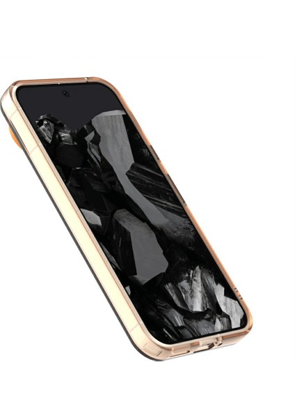 Google Pixel 9/ Pixel 9 Pro Kılıfı Için Magsafe Pc+Tpu+Pet Düşmeye Karşı Telefon Kılıfı ile Uyumlu (Yurt Dışından)