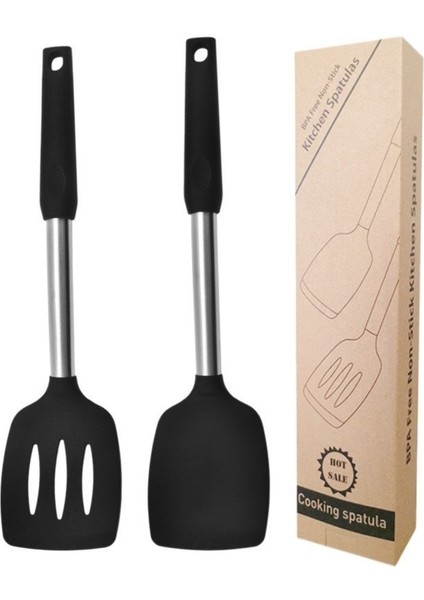 Silikon Spatula, Gıda Sınıfı, Yüksek Sıcaklığa Dayanıklı (Yurt Dışından)