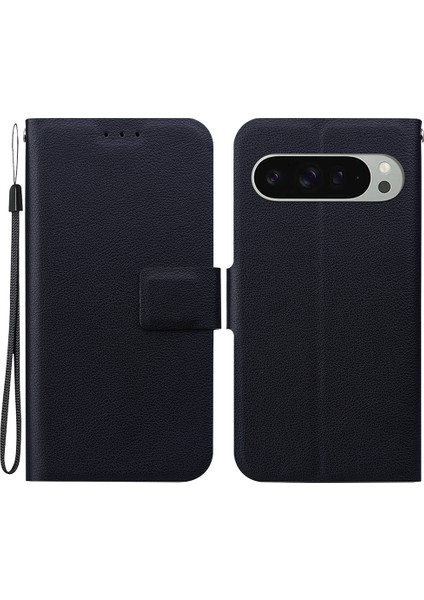 Google Pixel 9 Pro/pixel 9 Kılıf Ultra Ince Pu Deri + Tpu Telefon Kılıfı Kart Yuvası ile (Yurt Dışından)
