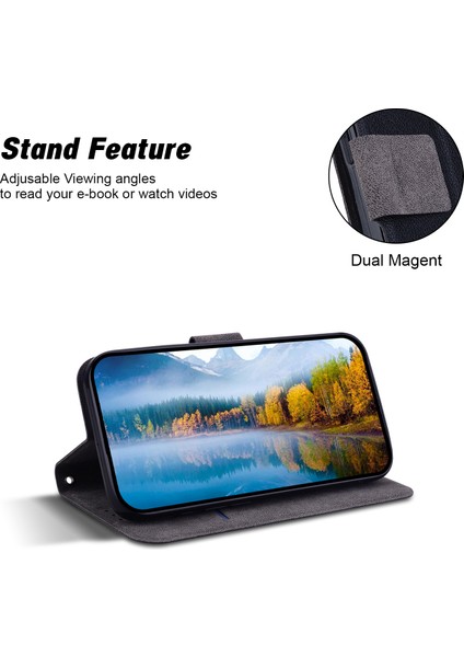 Google Pixel 9 Pro/pixel 9 Kılıf Ultra Ince Pu Deri + Tpu Telefon Kılıfı Kart Yuvası ile (Yurt Dışından)