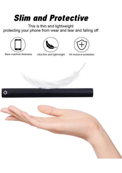 Google Pixel 9 Pro/pixel 9 Kılıf Ultra Ince Pu Deri + Tpu Telefon Kılıfı Kart Yuvası ile (Yurt Dışından)