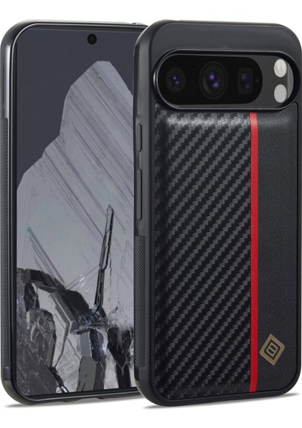 Google Pixel 9 Kılıf Deri+Tpu+Eva Telefon Kılıfı Için (Yurt Dışından)