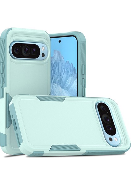 Google Pixel 9/ Pixel 9 Pro Telefon Kılıfı Darbeye Dayanıklı 2'si 1 Arada Pc+Tpu Kılıfı (Yurt Dışından)