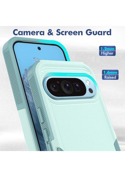 Google Pixel 9/ Pixel 9 Pro Telefon Kılıfı Darbeye Dayanıklı 2'si 1 Arada Pc+Tpu Kılıfı (Yurt Dışından) fiyatları