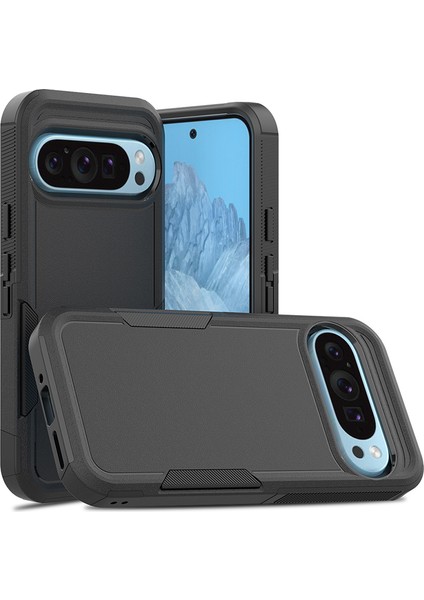 Google Pixel 9/ Pixel 9 Pro Telefon Kılıfı Darbeye Dayanıklı 2'si 1 Arada Pc+Tpu Kılıfı (Yurt Dışından)