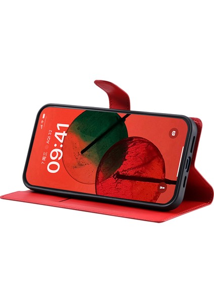 Google Pixel 9 Pro/pixel 9 Kılıf Nokta Baskılı Pu Deri Kapaklı Telefon Kılıfı Kart Yuvası, Kayış (Yurt Dışından)