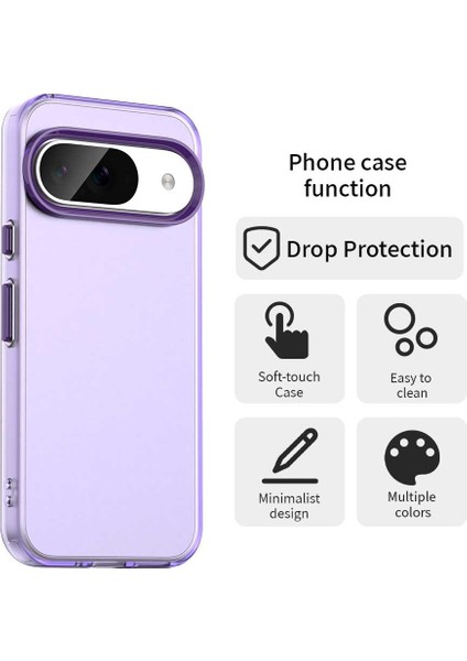 Google Pixel 9/ Pixel 9 Pro Kılıf Pc+Tpu+Pet Mat Düşmeye Karşı Dayanıklı Telefon Arka Kapağı (Yurt Dışından) fırsatları