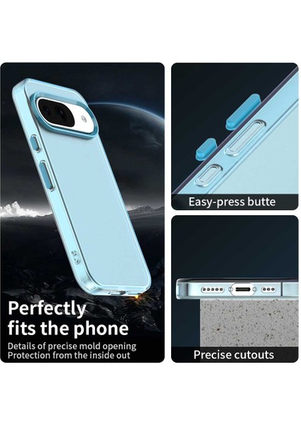 Google Pixel 9/ Pixel 9 Pro Kılıf Pc+Tpu+Pet Mat Düşmeye Karşı Dayanıklı Telefon Arka Kapağı (Yurt Dışından) modelleri