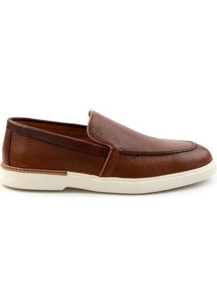 Taba Leather Erkek Loafer Ayakkabı E01395425640