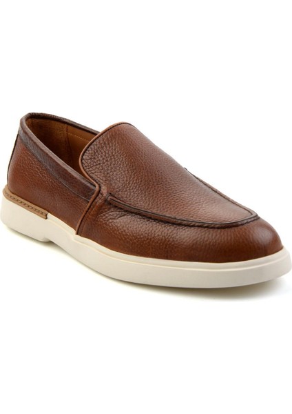Taba Leather Erkek Loafer Ayakkabı E01395425640