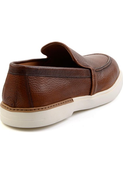 Taba Leather Erkek Loafer Ayakkabı E01395425640
