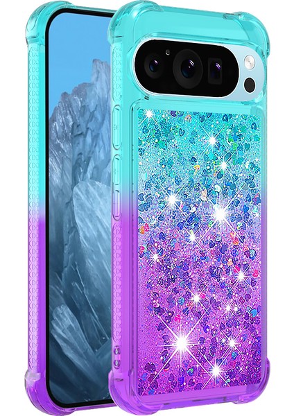 Google Pixel 9/pixel 9 Pro Tpu Kılıf Gradient Quicksand Telefon Arka Kapağı (Yurt Dışından)