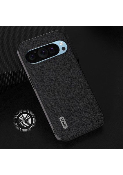Google Pixel 9/pixel 9 Pro Hibrit Kılıf Inek Derisi Yumuşak Tpu+Sert Pc Telefon Kabuğu (Yurt Dışından)
