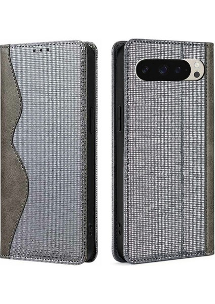 Google Pixel 9/pixel 9 Pro Deri Kılıf Cüzdan Standı Telefon Kılıfı Rfıd Engelleme ile (Yurt Dışından)