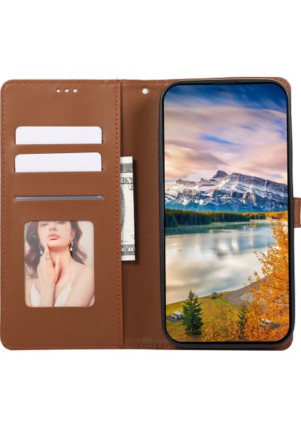 Google Pixel 10 Pro/ Pixel 10/ Pixel 9 Pro/ Pixel 9 Kılıfları Için Çizilmeye Karşı Dayanıklı Ekleme Baskılı Eşkenar Dörtgen Deri Telefon Kılıfı (Yurt Dışından)