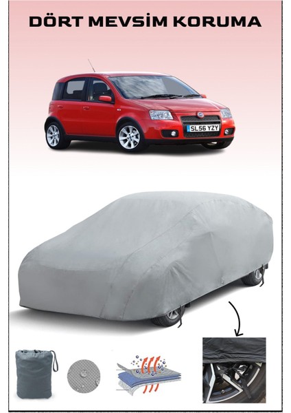 Fiat Panda 100HP 2006 - 2011 Araba Brandası Oto Branda