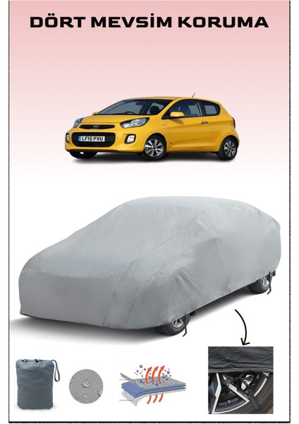 Kia Picanto 3 Kapılı 2015 - 2017 Araba Brandası Oto Branda