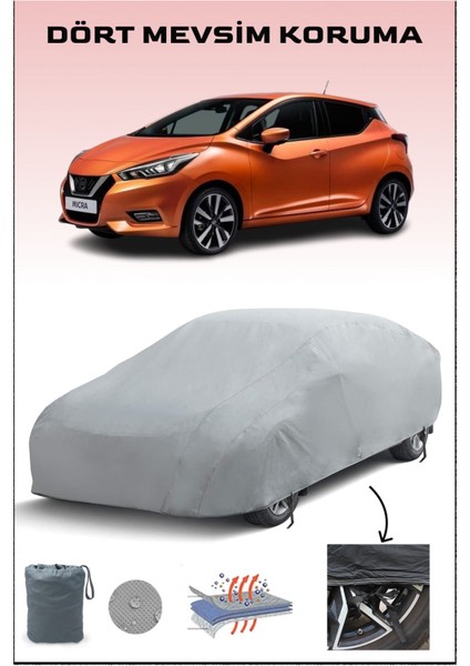 Nissan Micra 5 Kapılı 2017 - 2021 Araba Brandası Oto Branda