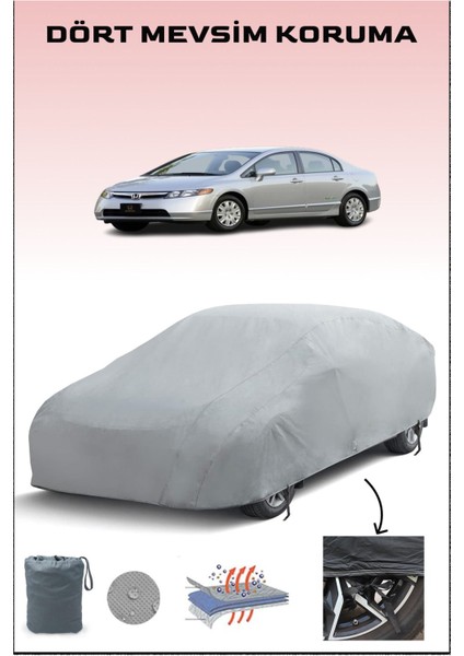 Honda Civic Sedan Us 2005 - 2008 Araba Brandası Oto Branda