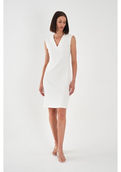 Alexandergardı Büyük Beden V Yaka Kalem Elbise fiyatları