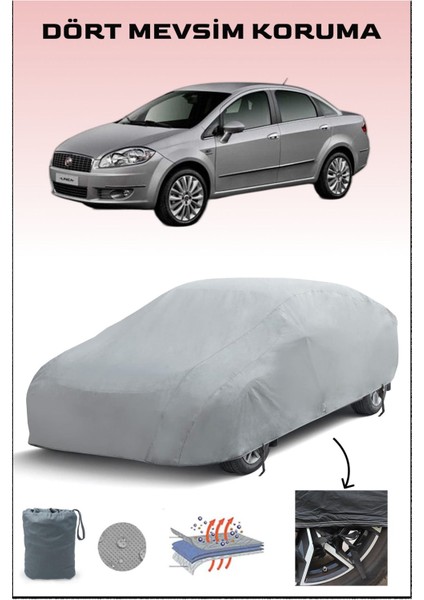 Fiat Linea Branda Lüx Kalite Oto Brandası,araba Çadırı Sedan Branda