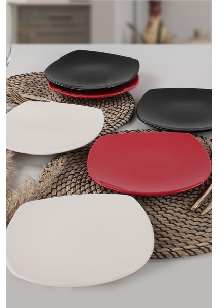 Noble Köşem Pasta Tabağı 22 cm 6 Adet - 030/650 fiyatları