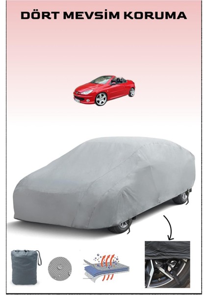 Peugeot 206 cc 2001 - 2007 Araba Brandası Oto Branda