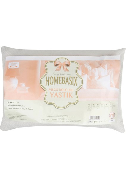 Homebasıx Vısco Ortopedık Yastık 1250 gr 60X40X23 cm