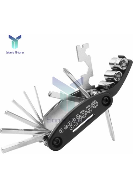 Bisiklet Onarımı Için Çok Fonksiyonlu Katlanabilir Anahtar Takımı Hex Anahtar Somun Lastik Tamir Hex Tornavida Soket (Yurt Dışından) fiyatları