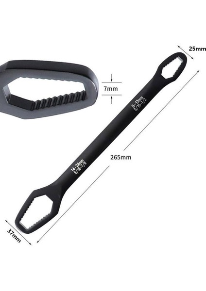 145MM 3-17MM 3,5mm Tarzı Yeni Evrensel Torx Anahtarı Tahta Ayarlanabilir Çift Başlı Torx Anahtarı Mekanik Atölye Araçları Çok Fonksiyonlu El Araçları (Yurt Dışından) indirimleri