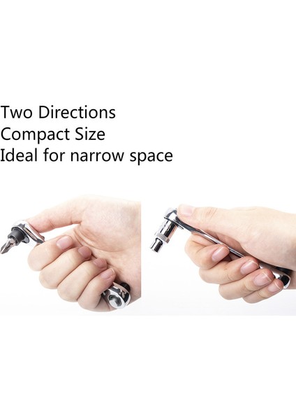 1 Adet 36T Tarzı Yeni Çift Başlı Ratchet Soket Anahtarlı Mini Hex Bit Sürücü Tornavida Kolu Iki Yönlü Hızlı Salıverme Anahtarlı - Wrench (Yurt Dışından) indirimleri