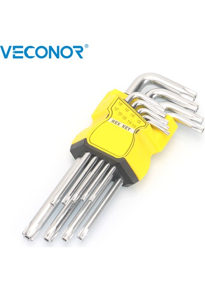 Dayanıklı Metrik Torx Krom Vanadyum Anahtar Yıldız Tornavida Aracı (Yurt Dışından)
