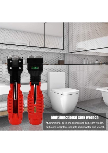 Musluk Kaymaz Mutfak Lavabo Tamir Anahtarı Banyo Musluk Montajı Tesisat Kurulum Aracı Için 18'li Flume Anahtarı (Yurt Dışından) fiyatları